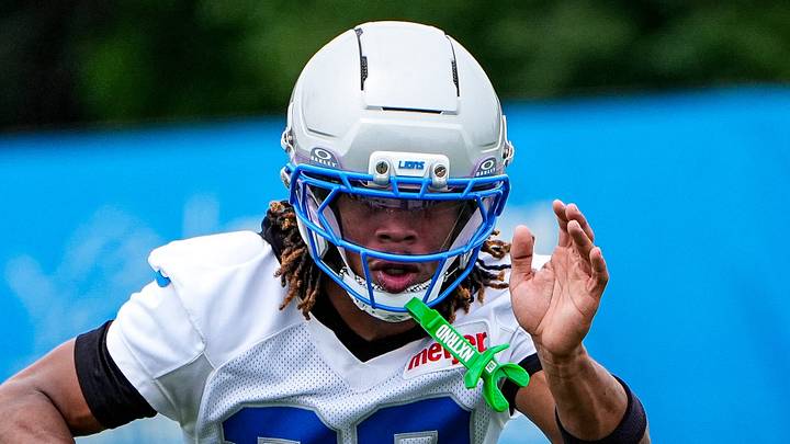 Detroit Lions cornerback Keith Abney II (28). Detroit Lions cornerback Keith Abney II (28).