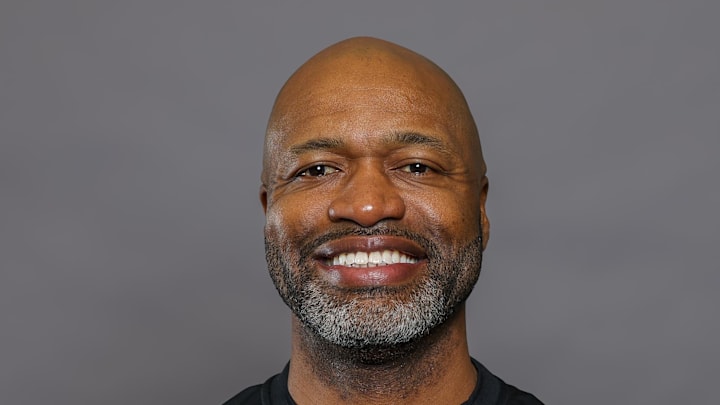 Orlando Magic head coach Jamahl Mosley poses for a picture during Orlando Magic-Media Day. Orlando Magic head coach Jamahl Mosley poses for a picture during Orlando Magic-Media Day.