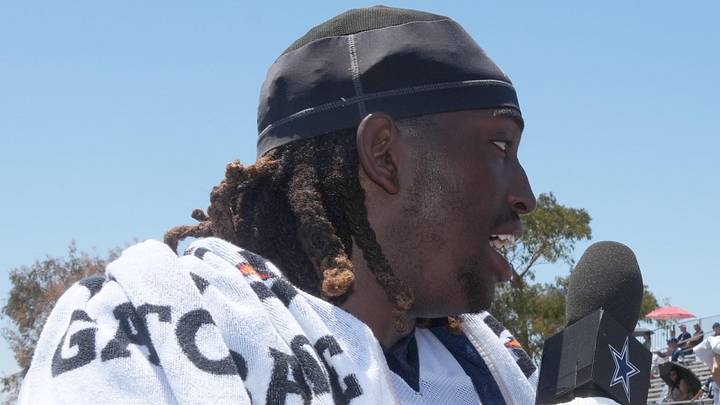 Dallas Cowboys left tackle Tyler Guyton