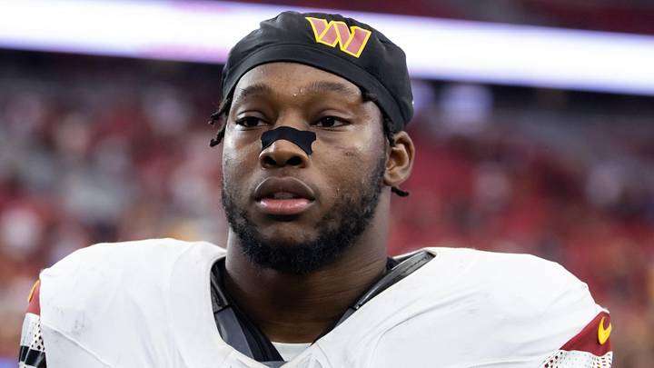 Washington Commanders edge rusher Javontae Jean-Baptiste 