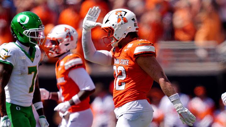 Oklahoma State's Ethan Wesloski.
