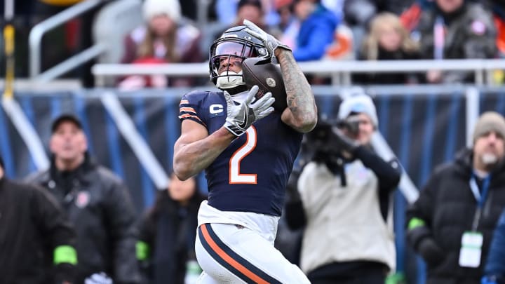 DJ Moore rated high in a PFF study done on the best receivers against zone and man-to-man coverage.