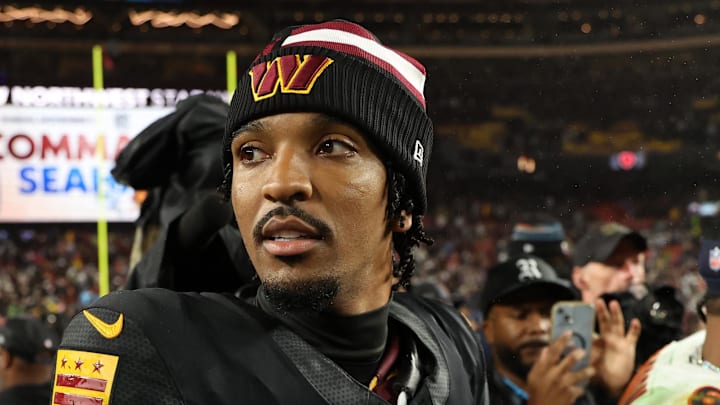 Washington Commanders quarterback Jayden Daniels Washington Commanders quarterback Jayden Daniels