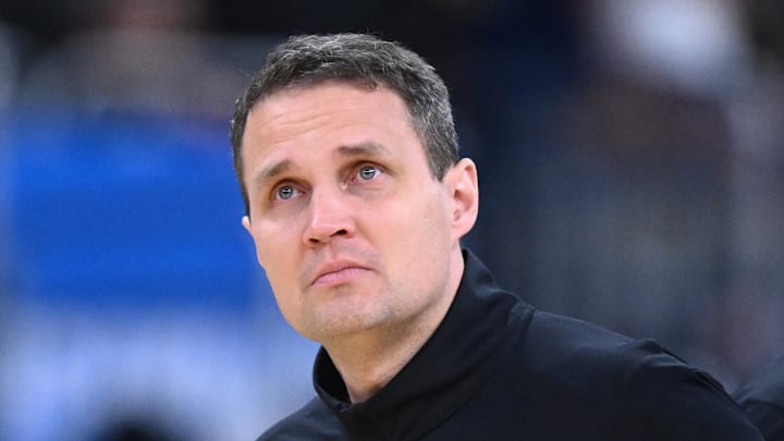 Mar 22, 2025; Providence, RI, USA; McNeese State Cowboys head coach Will Wade during the second half of a second round men’s NCAA Tournament game against the Purdue Boilermakers at Amica Mutual Pavilion. Mandatory Credit: Brian Fluharty-Imagn Images Mar 22, 2025; Providence, RI, USA; McNeese State Cowboys head coach Will Wade during the second half of a second round men’s NCAA Tournament game against the Purdue Boilermakers at Amica Mutual Pavilion. Mandatory Credit: Brian Fluharty-Imagn Images