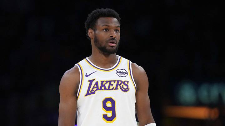 Bronny James, Los Angeles Lakers Bronny James, Los Angeles Lakers