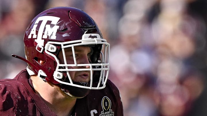 Texas A&M Aggies offensive lineman Trey Zuhn III could be a tackle-to-center convert.