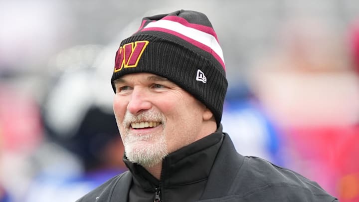 Washington Commanders head coach Dan Quinn Washington Commanders head coach Dan Quinn