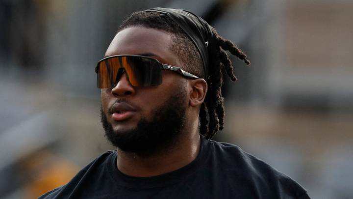 Defensive lineman Larry Ogunjobi Defensive lineman Larry Ogunjobi
