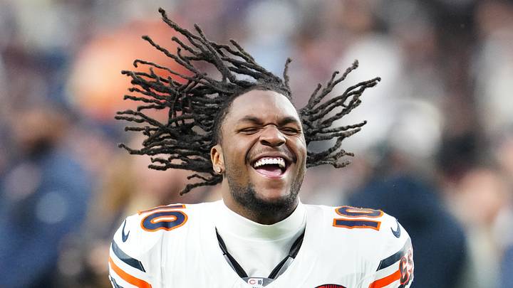 Chicago Bears wide receiver Luther Burden III
