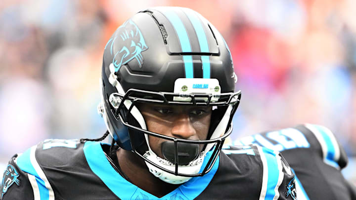 Carolina Panthers wide receiver Xavier Legette Carolina Panthers wide receiver Xavier Legette