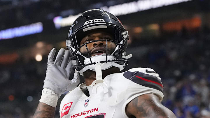 Houston Texans wide receiver Nico Collins Houston Texans wide receiver Nico Collins