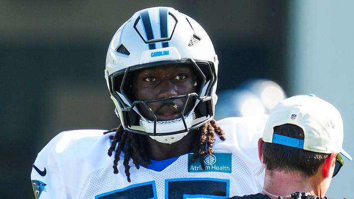 Carolina Panthers linebacker Devin Lloyd Carolina Panthers linebacker Devin Lloyd