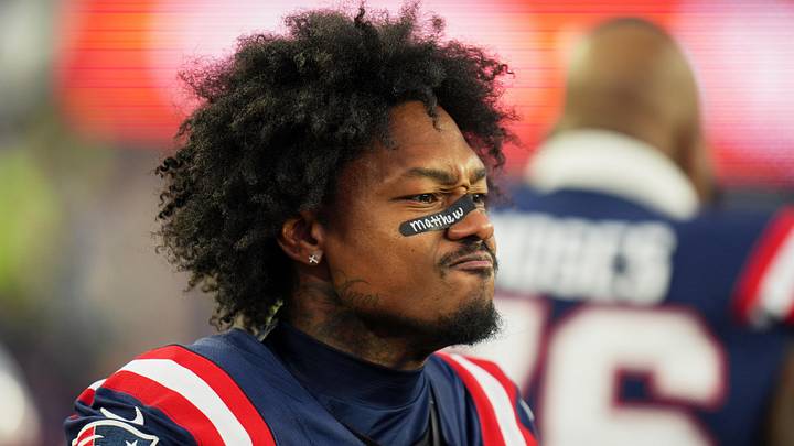 Former New England Patriots wide receiver Stefon Diggs (8).