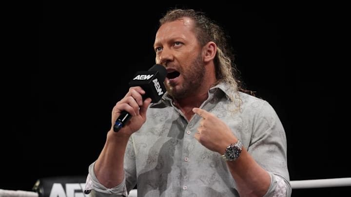 Kenny Omega was once the TNA World Champion. 