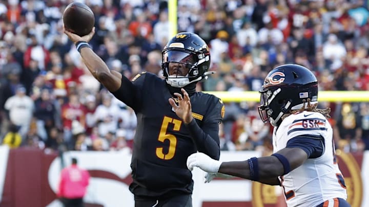 Daniels passed for a career-high 326 yards in Washington's wild win over Chicago.