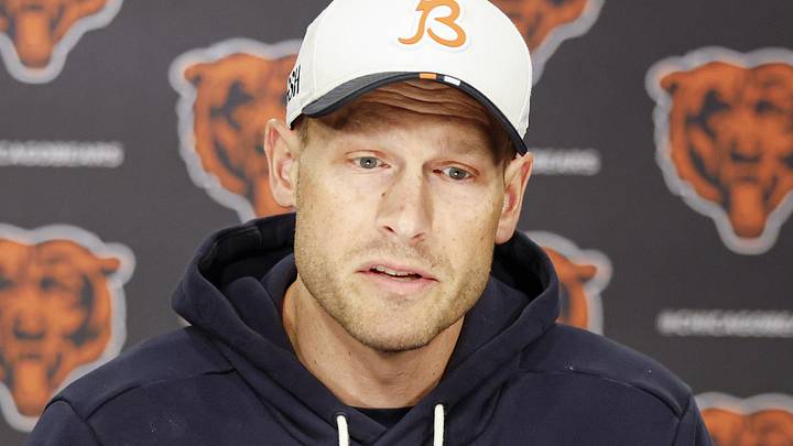 Chicago Bears head coach Ben Johnson