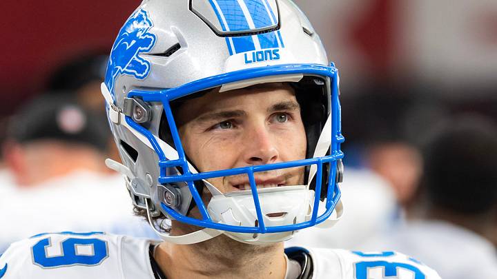 Detroit Lions kicker Jake Bates Detroit Lions kicker Jake Bates