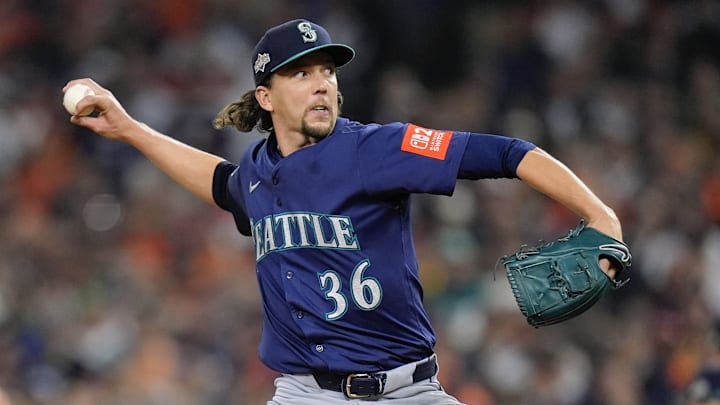 Logan Gilbert is just the second Mariners pitcher ever to complete at least six innings with seven strikeouts and no more than one earned run in a postseason start.