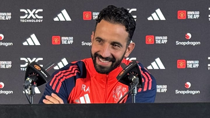 Ruben Amorim met the media for the first time