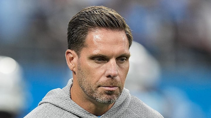 Carolina Panthers general manager Dan Morgan during Fan Fest at Bank of America Stadium. 