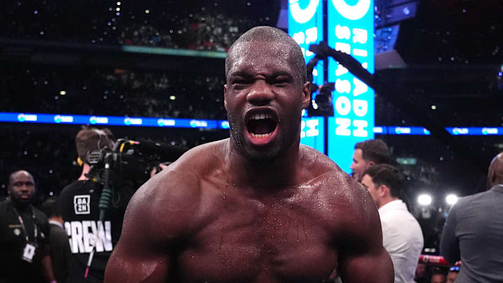 WBO heavyweight boxing champion Daniel Dubois