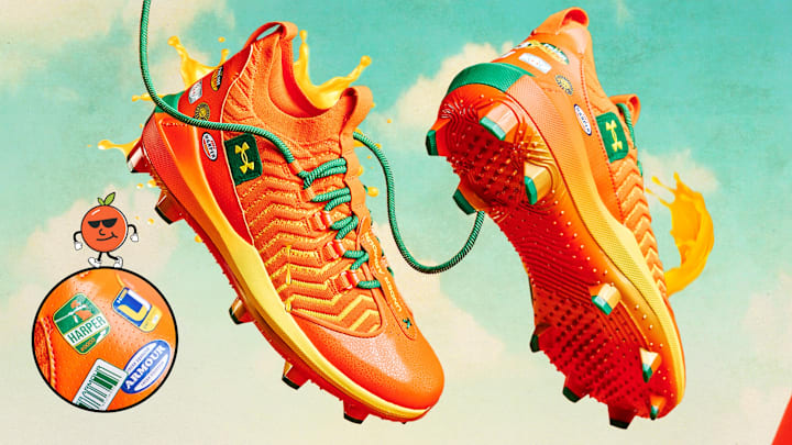 The Under Armour Harper 9 is dropping in "Bring the Juice" colorways. The Under Armour Harper 9 is dropping in "Bring the Juice" colorways.