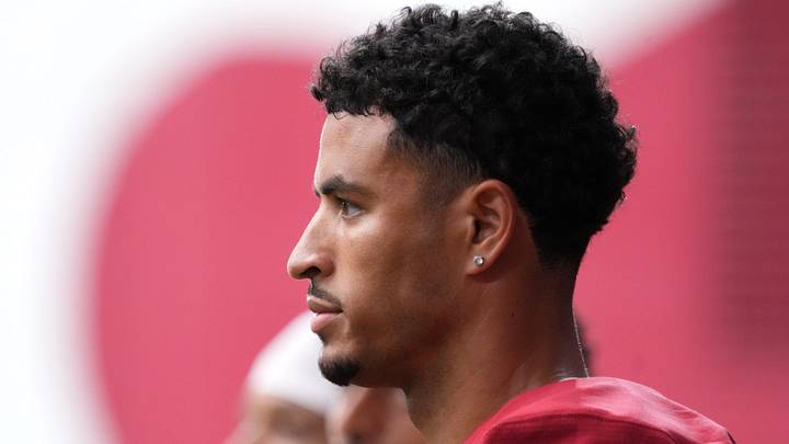 Arizona Cardinals receiver Michael Wilson practices during training camp at State Farm Stadium in Glendale on July 26, 2026. Arizona Cardinals receiver Michael Wilson practices during training camp at State Farm Stadium in Glendale on July 26, 2026.