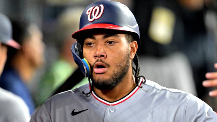 Washington Nationals outfielder James Wood Washington Nationals outfielder James Wood