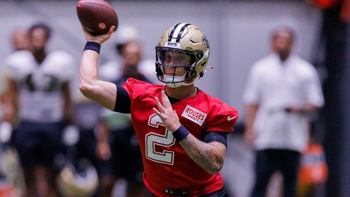 Spencer Rattler and the Saints are home favorites against the Jaguars.