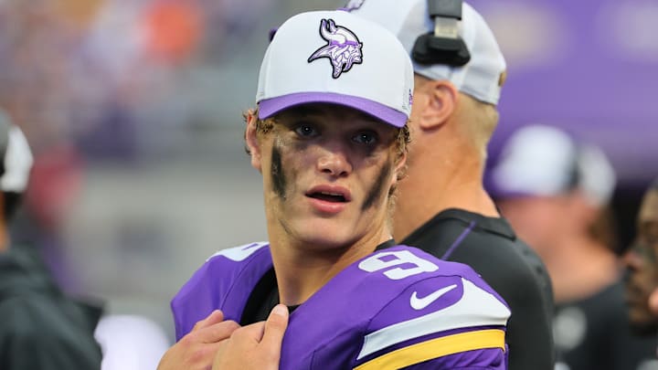 Minnesota Vikings QB J.J. McCarthy