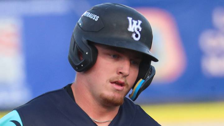 Winston-Salem’s Caleb Bonemer rounds third base after hitting a home run during their game versus the Hudson Valley Renegades on May 5, 2026. Winston-Salem’s Caleb Bonemer rounds third base after hitting a home run during their game versus the Hudson Valley Renegades on May 5, 2026.