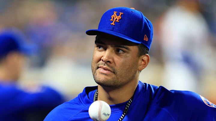 Mets starting pitcher Sean Manaea 59 on May 29, 2024.