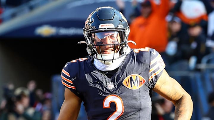 Chicago Bears wide receiver DJ Moore Chicago Bears wide receiver DJ Moore