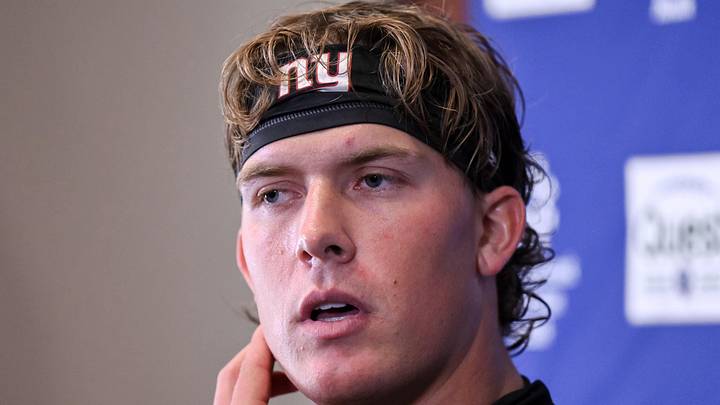 New York Giants quarterback Jaxson Dart