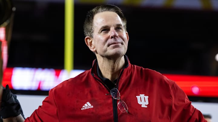 Indiana Hoosiers coach Curt Cignetti after defeating the Miami Hurricanes in the College Football Playoff National Championship game at Hard Rock Stadium. Indiana Hoosiers coach Curt Cignetti after defeating the Miami Hurricanes in the College Football Playoff National Championship game at Hard Rock Stadium.