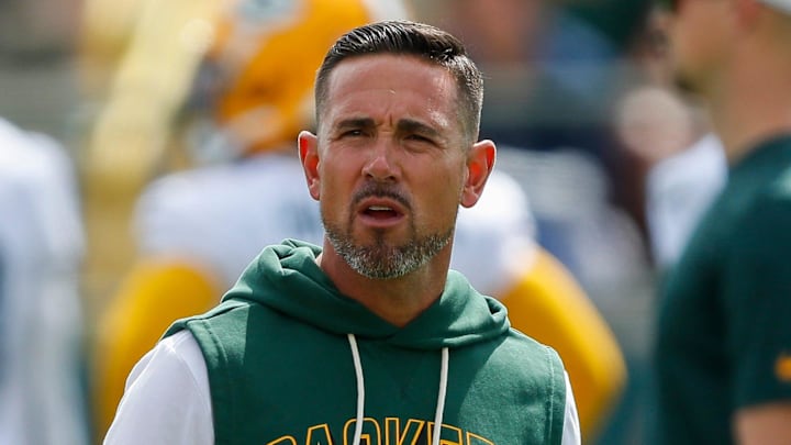 Green Bay Packers head coach Matt LaFleur