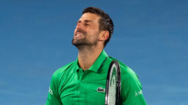 Novak Djokovic joked about Aryna Sabalenka breaking one of his major records.