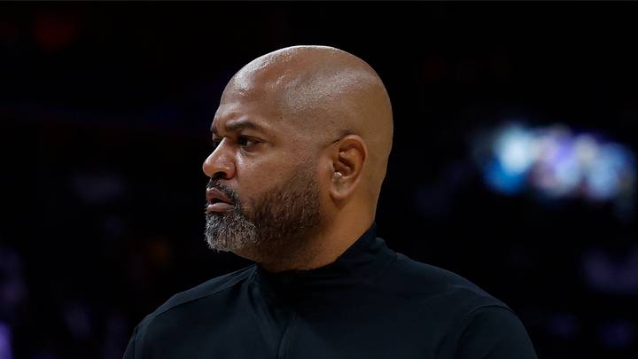 Oct 20, 2026; Detroit, Michigan, USA; Detroit Pistons head coach J.B. Bickerstaff during the second half against the Boston Celtics at Little Caesars Arena. Mandatory Credit: Rick Osentoski-Imagn Images Oct 20, 2026; Detroit, Michigan, USA; Detroit Pistons head coach J.B. Bickerstaff during the second half against the Boston Celtics at Little Caesars Arena. Mandatory Credit: Rick Osentoski-Imagn Images