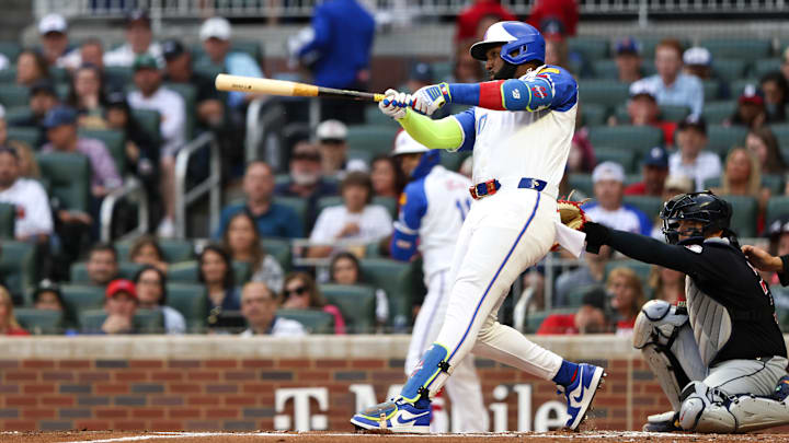 Marcell Ozuna representa a los Bravos de Atlanta desde 2020
