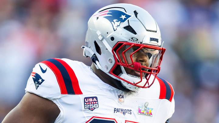 Feb 8, 2026; Santa Clara, CA, USA; New England Patriots defensive end Milton Williams (97) against the Seattle Seahawks during Super Bowl LX at Levi's Stadium. Mandatory Credit: Mark J. Rebilas-Imagn Images Feb 8, 2026; Santa Clara, CA, USA; New England Patriots defensive end Milton Williams (97) against the Seattle Seahawks during Super Bowl LX at Levi's Stadium. Mandatory Credit: Mark J. Rebilas-Imagn Images