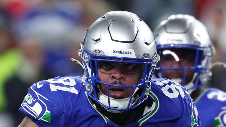 Seattle Seahawks defensive tackle Byron Murphy II lines up against the Kansas City Chiefs. Seattle Seahawks defensive tackle Byron Murphy II lines up against the Kansas City Chiefs.