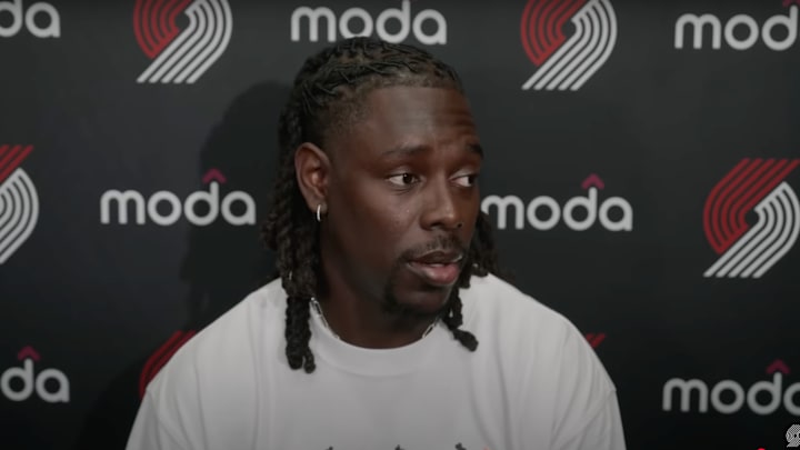 Holiday's remarks are in reference to comments made by returning Blazer Damian Lillard. 