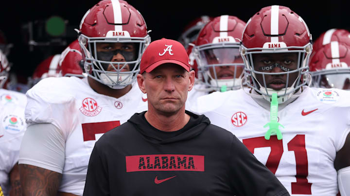 Indiana Hoosiers and Alabama Crimson Tide College Football Playoff Game at the Rose Bowl