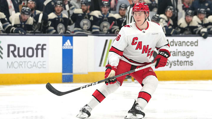 Carolina Hurricanes v Columbus Blue Jackets