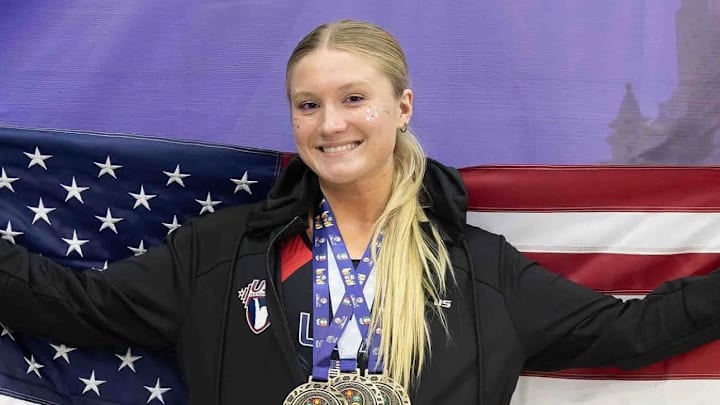 Elle Bays, a weightlifter at Florida's Pedro Menendez High, is changing the image of her sport.