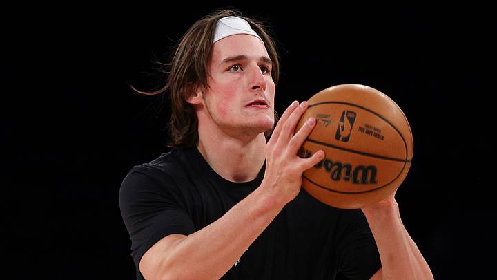 Oct 12, 2026; New York, New York, USA; New York Knicks point guard Tyler Kolek (13) warms up before the game against the Minnesota Timberwolves at Madison Square Garden. Mandatory Credit: Vincent Carchietta-Imagn Images Oct 12, 2026; New York, New York, USA; New York Knicks point guard Tyler Kolek (13) warms up before the game against the Minnesota Timberwolves at Madison Square Garden. Mandatory Credit: Vincent Carchietta-Imagn Images