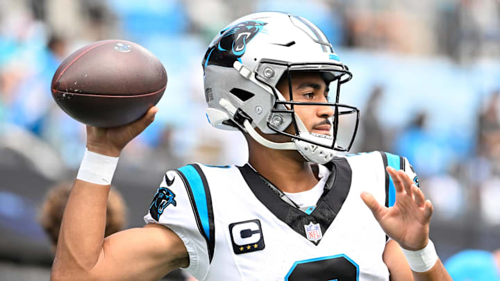 Carolina Panthers quarterback Bryce Young