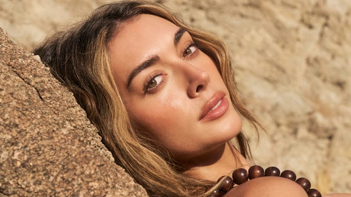 Brianna LaPaglia was photographed by Katherine Goguen at The Austin Estate. 