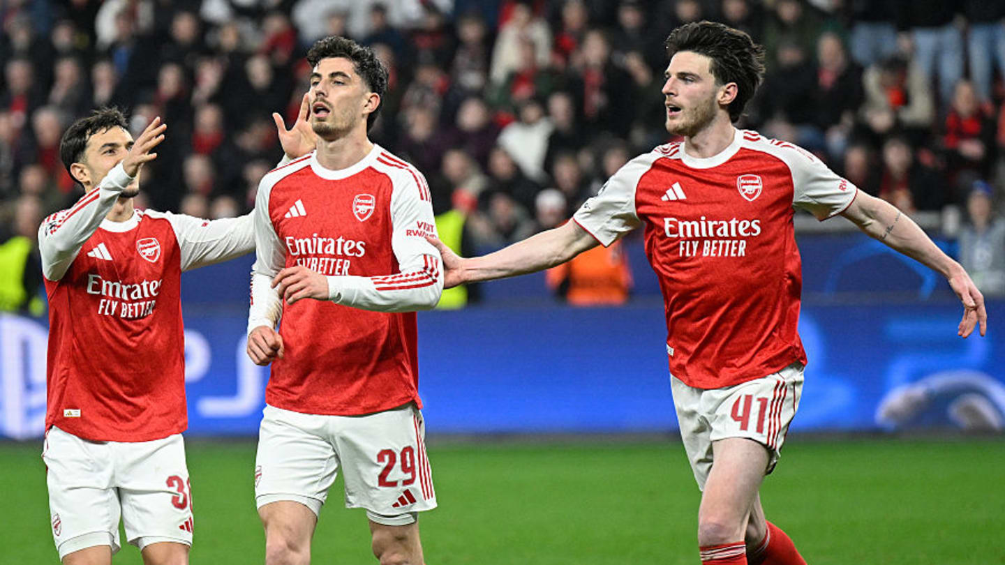 Arsenal Player Ratings vs. Bayer Leverkusen: Havertz Saves Lifeless Gunners
