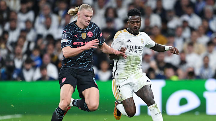 Erling Haaland y Vinícius Jr. serán titulares en el juego del Manchester City y el Real Madrid, de la Champions League 2024